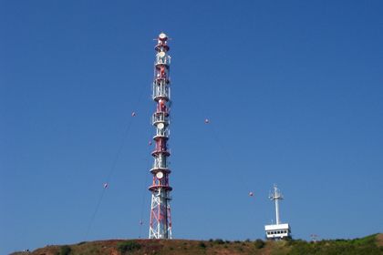 Deutsche Funkturm runs one of the fastest, state-of-the-art radio relay links in Germany between Heligoland and Cuxhaven.