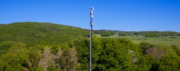 Mobilfunkmast versorgt Sachsen