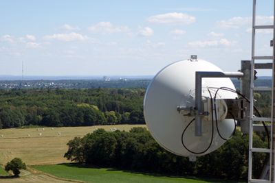 Schnelles Internet über Richtfunk | Deutsche Funkturm