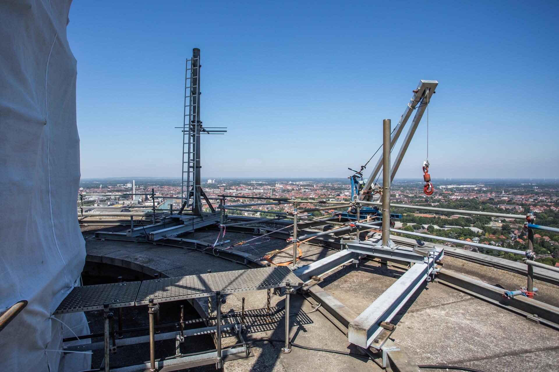 Turmsanierung Muenster | Deutsche Funkturm